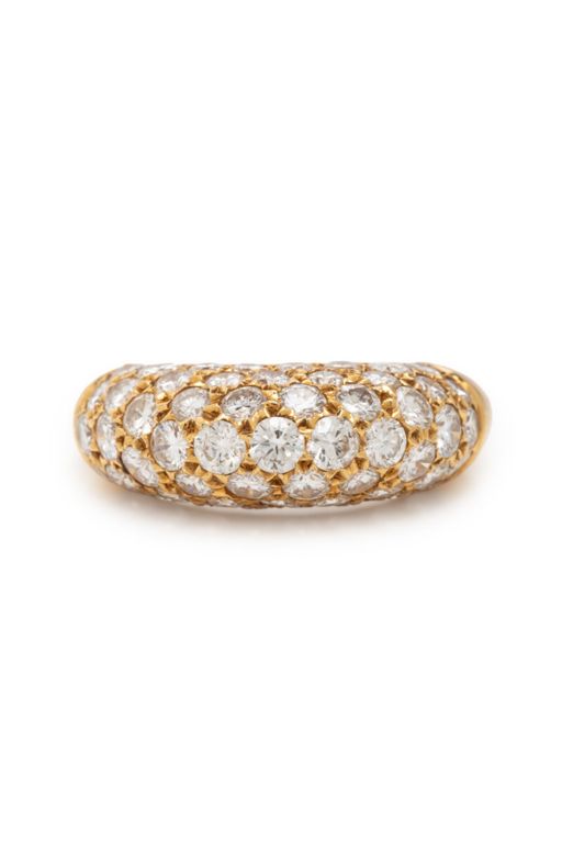 18k Yellow Gold Diamond Ring