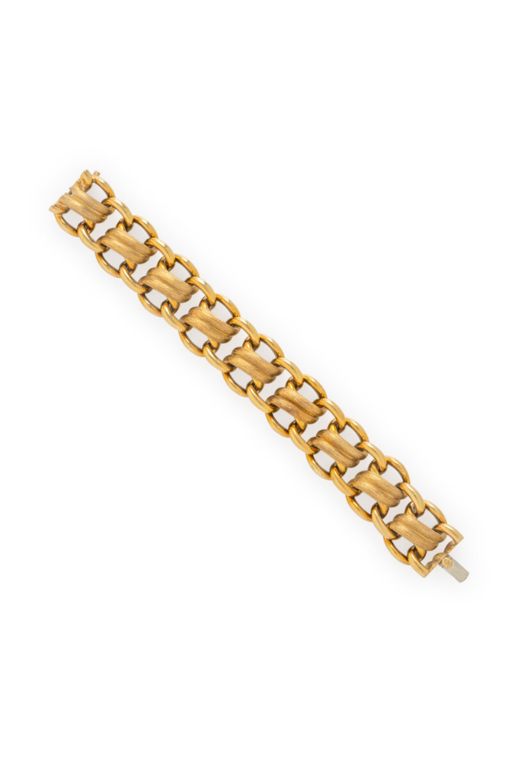 18k Yellow Gold Link Bracelet