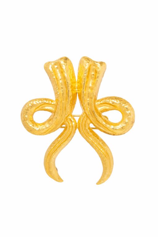 High Karat Yellow Gold Pendant/Brooch