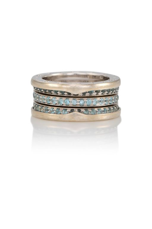 18k Gold Topaz Ring
