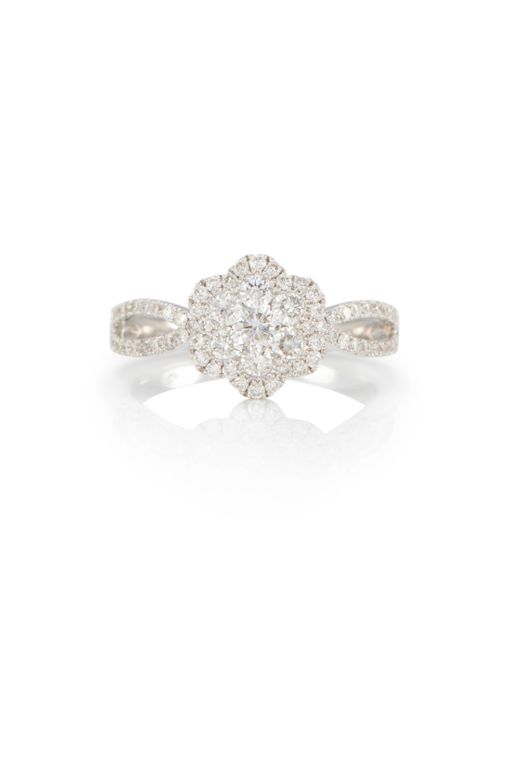 18k Gold Diamond Ring