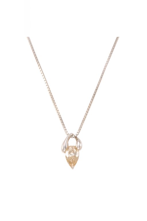 Platinum Diamond Pendant Necklace