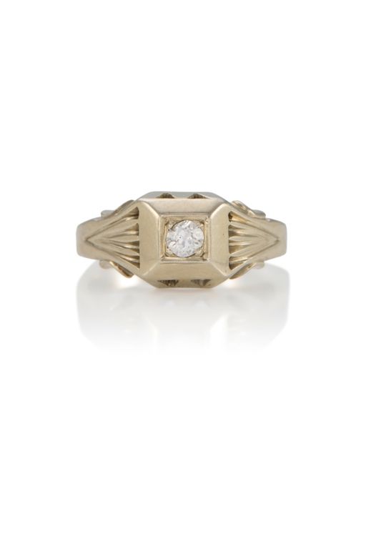 18k Gold Diamond Ring