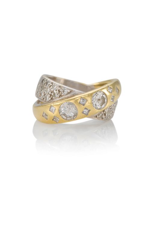 16k Gold Diamond Ring