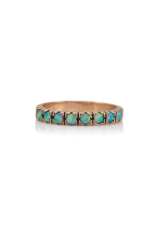 14k Rose Gold Opal Ring