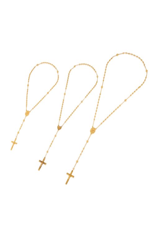 Three Gold Necklaces