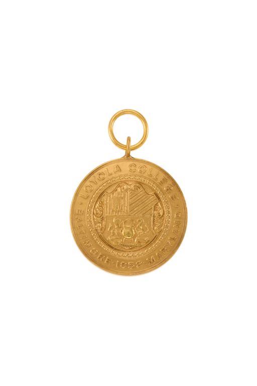 10k Gold Medallion Pendant