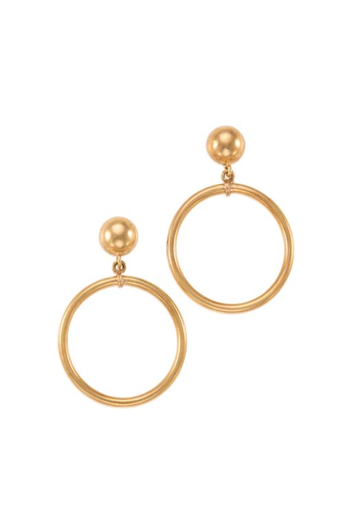 Pair of 14k Gold Earrings