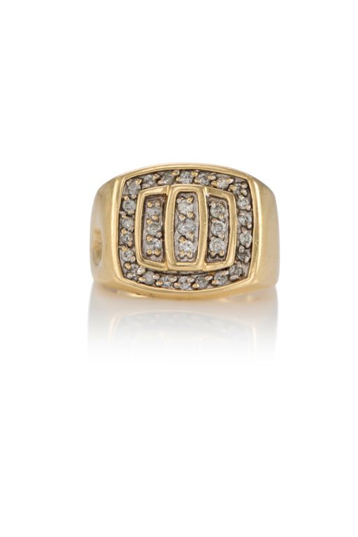 10k Gold Diamond Ring