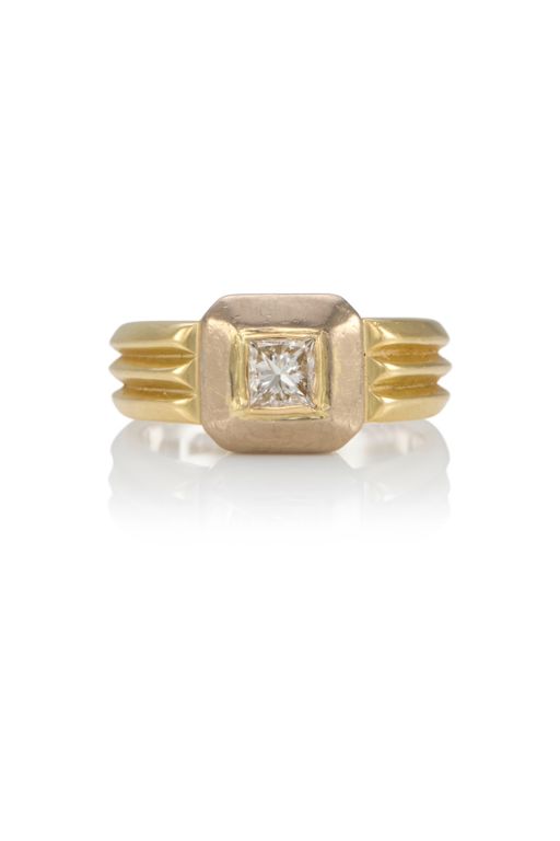 14k Gold Diamond Ring