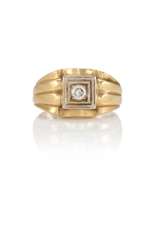 14k Gold Diamond Ring