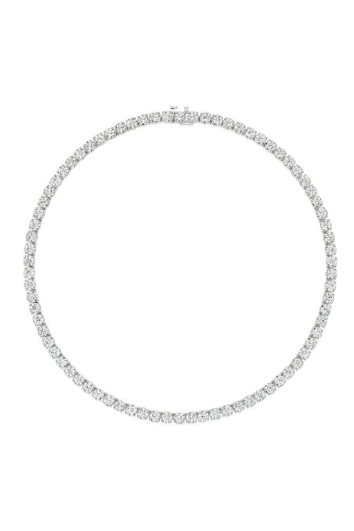 18k White Gold Diamond Necklace