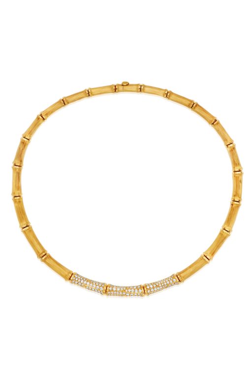 18k Gold Diamond Necklace