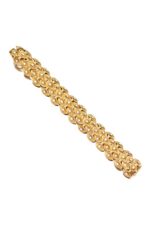 18k Gold Diamond Bracelet