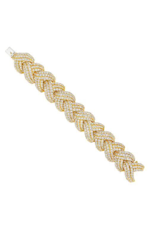 18k Gold Diamond Bracelet