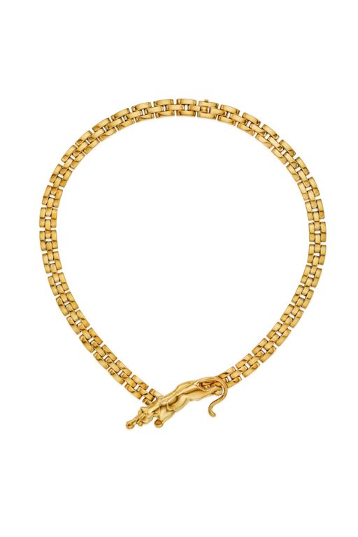 18k Gold Emerald and Onyx Necklace