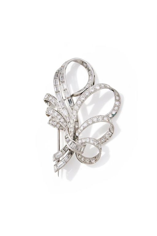 Diamond Brooch