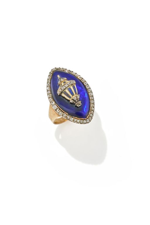 Diamond Mourning Ring