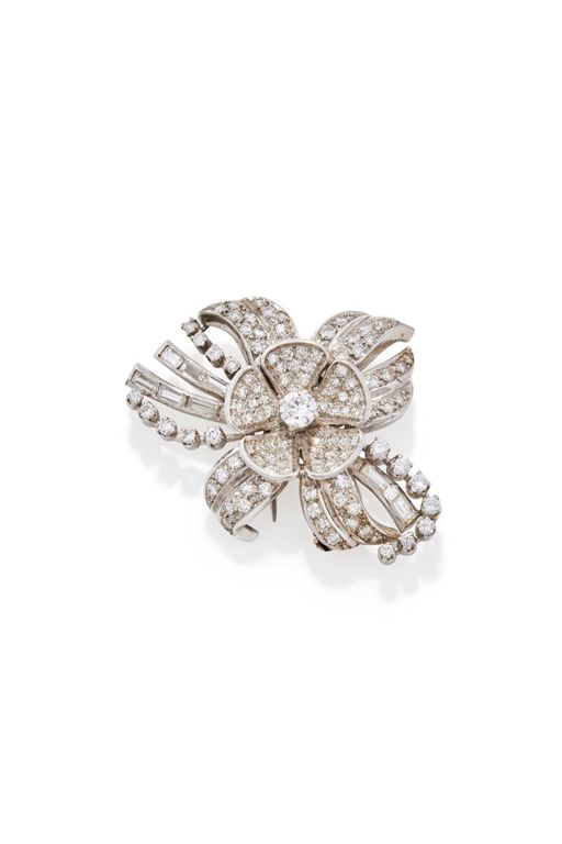 Diamond Brooch