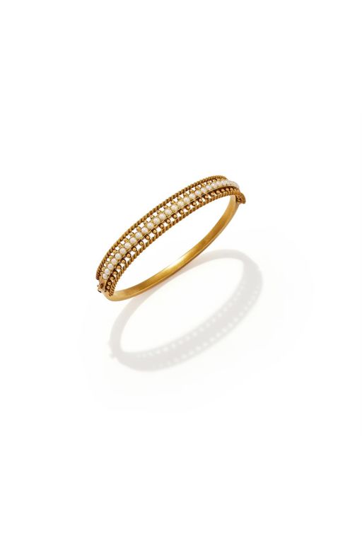 15k Gold Pearl Bracelet