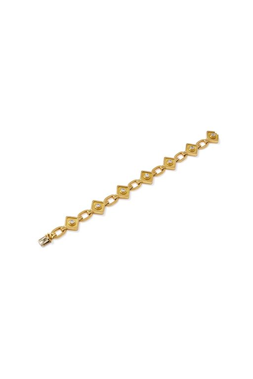18k Gold Diamond Bracelet
