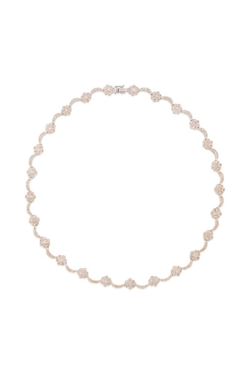 18k White Gold Diamond Necklace