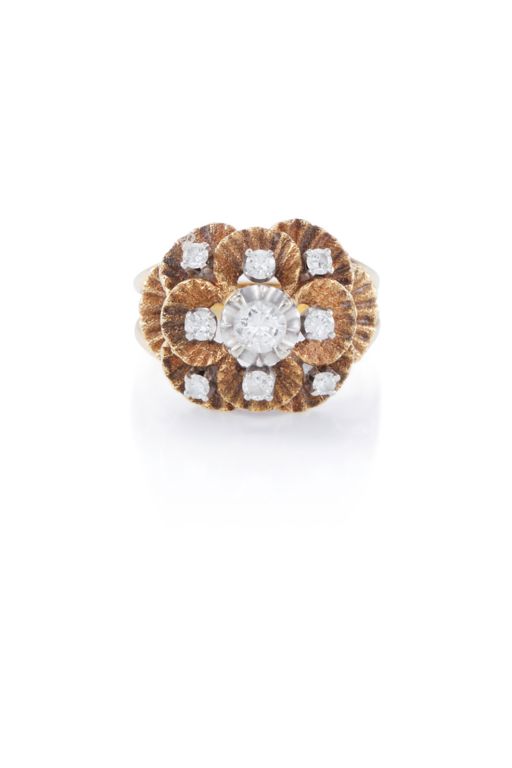 14k Yellow Gold Diamond Ring