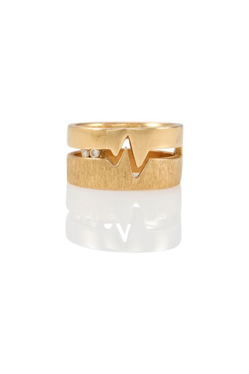 14k Gold Diamond Ring