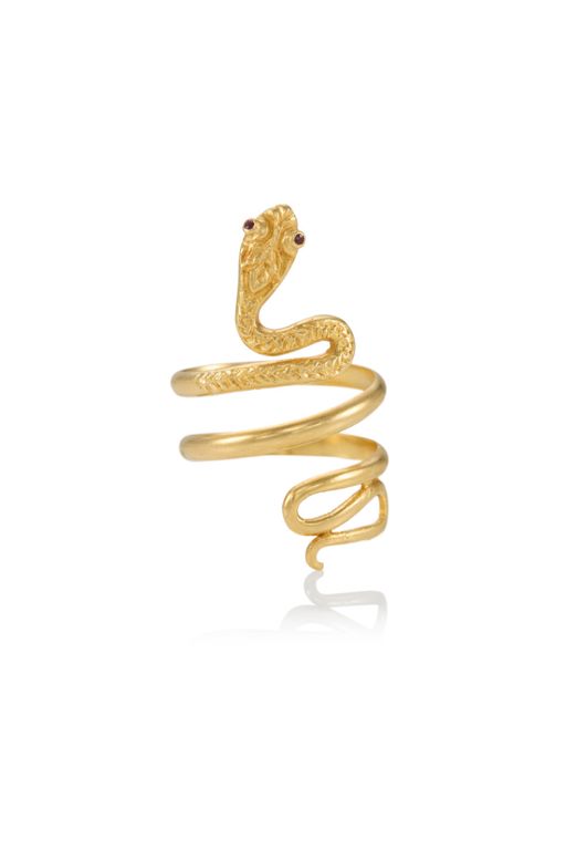 18k Gold Ruby Ring