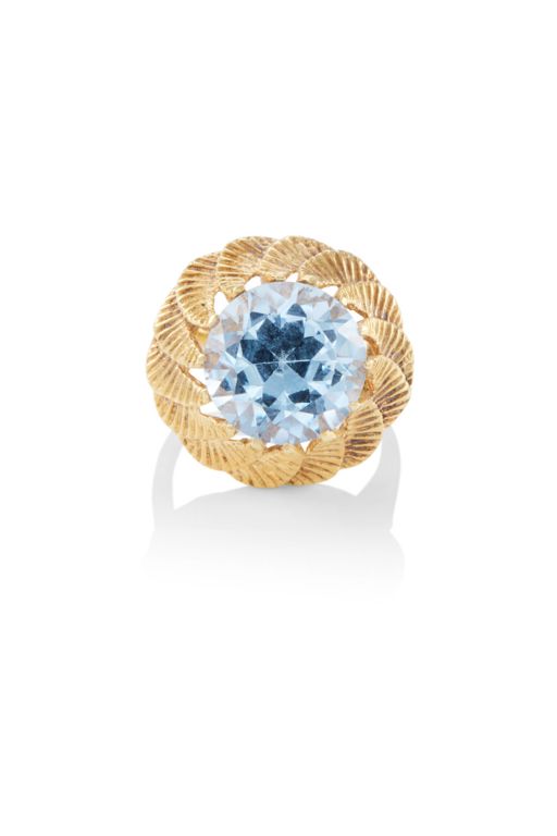 18k Gold Spinel Ring