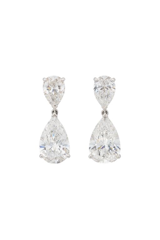 Platinum Diamond Earrings