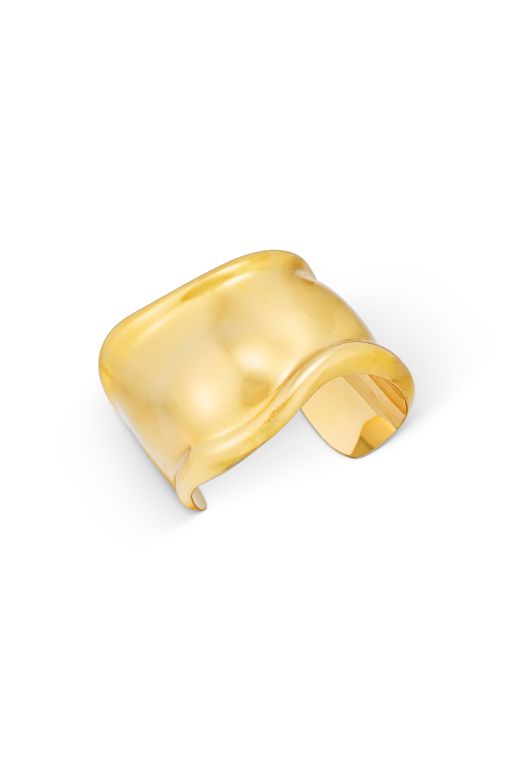 Yellow Gold Cuff Bracelet