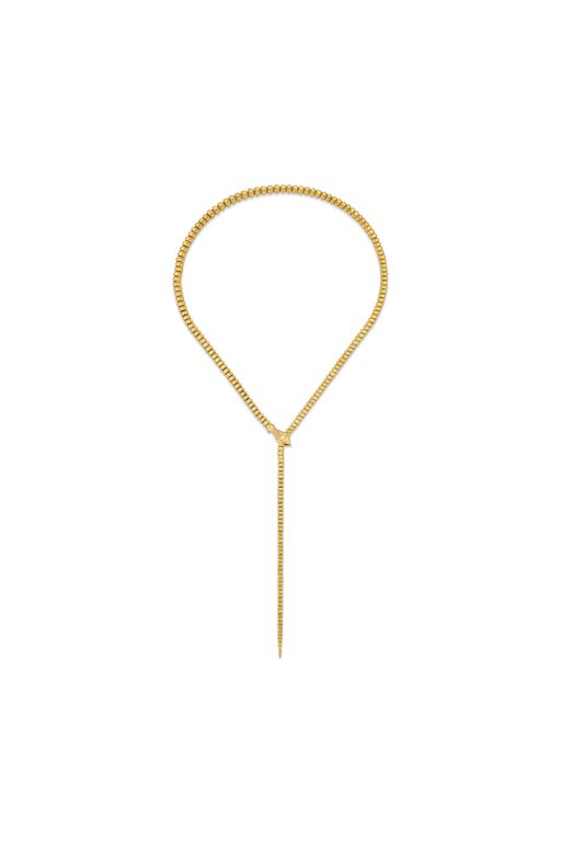 Yellow Gold Serpent Necklace