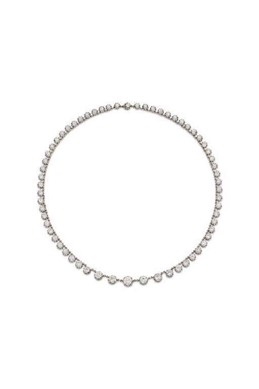 Diamond Rivière Necklace