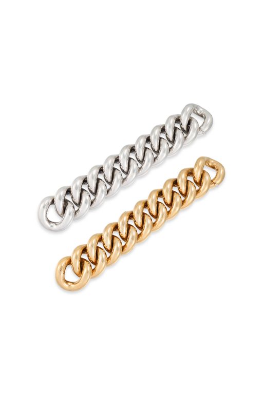 Two Diamond Link Bracelets