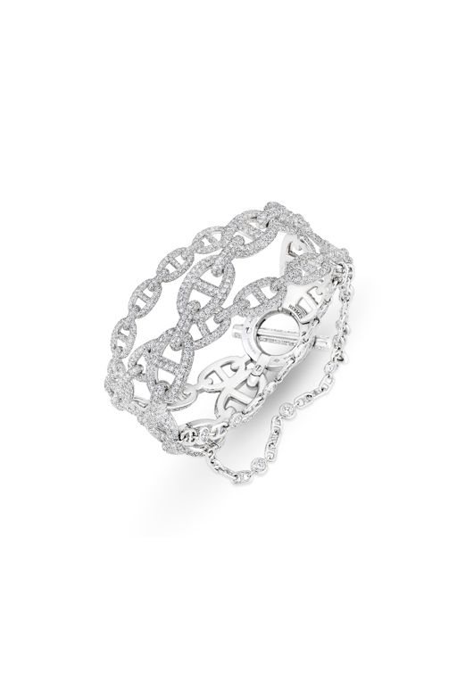 18k White Gold Diamond Bracelet