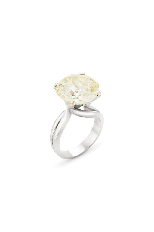White Gold Diamond Solitaire Ring