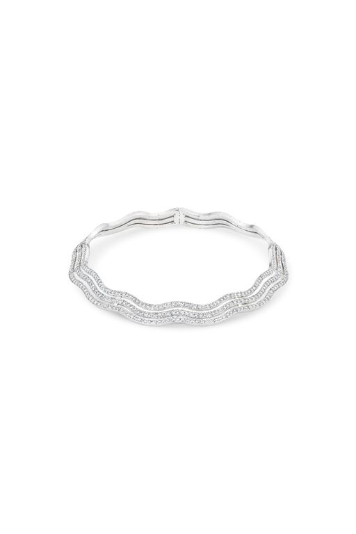 18k White Gold Diamond Necklace