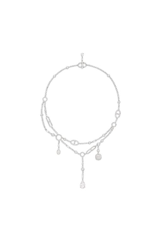 18k White Gold Diamond Necklace