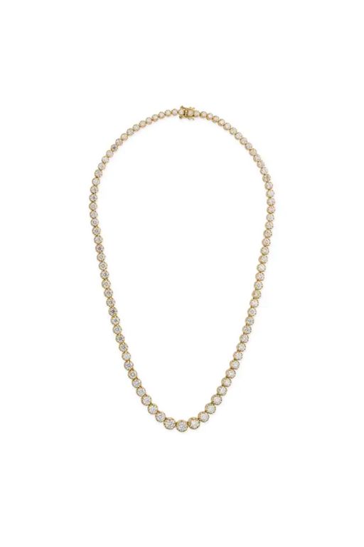 18k Gold Diamond Necklace
