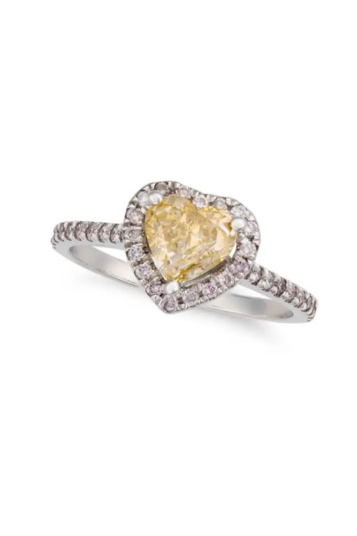 Diamond Heart Ring