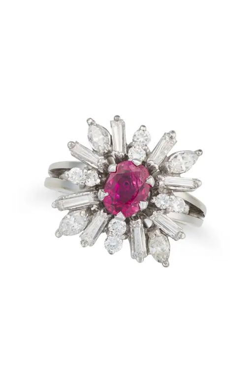 Ruby and Diamond Ring