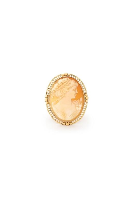 14k Gold Cameo Pendant/Brooch