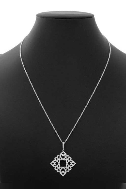 14k Gold Diamond Pendant Necklace