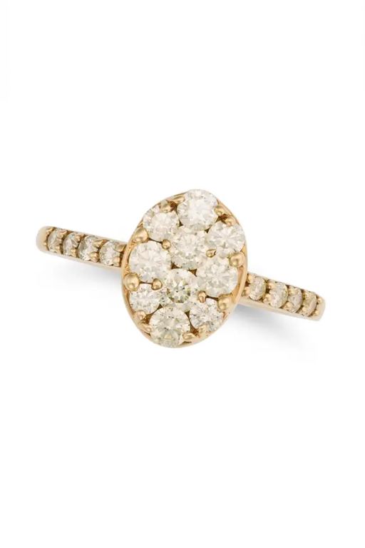 18k Gold Diamond Ring
