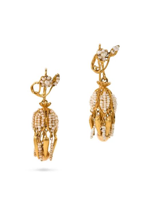 Pair of Pearl Earrings