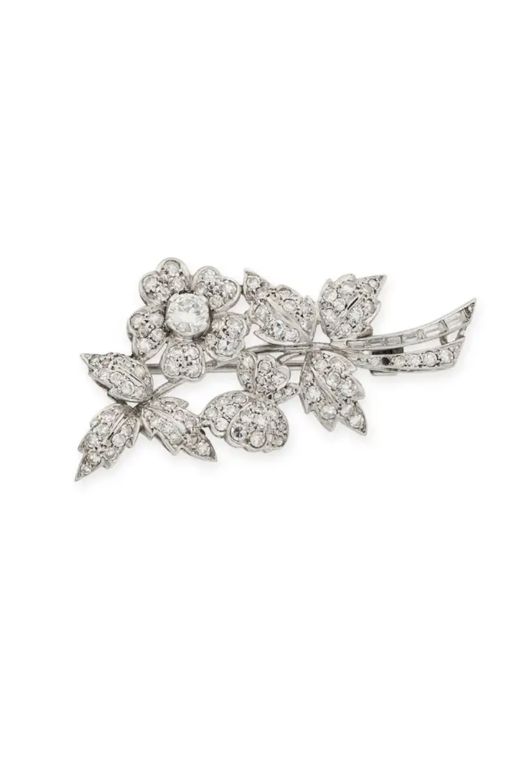 Diamond Brooch