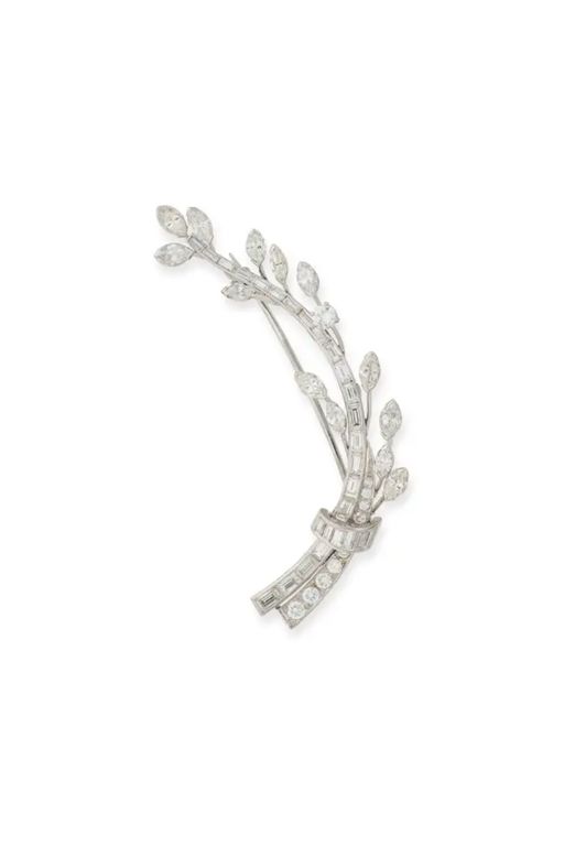 Diamond Brooch