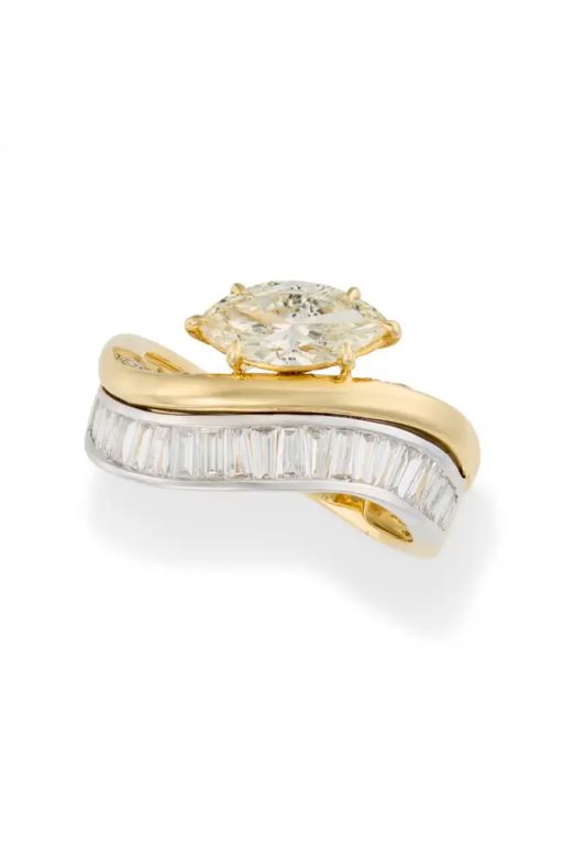 18k Gold Diamond Ring