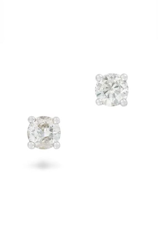 9k Gold Diamond Earrings